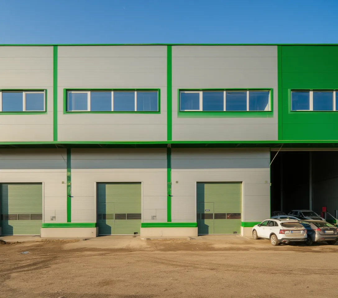 Типовой склад из металлоконструкций 18х48 фото